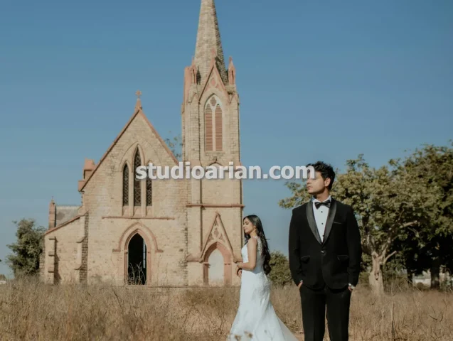 عکاسی قبل از مراسم عروسی در تبریز